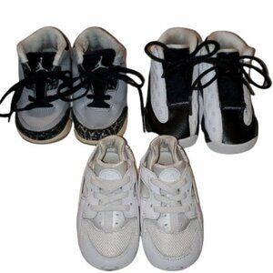 Nike Air Jordan HUARACHE Shoes Sneakers Size 5 Toddler KIDS BUNDLE LOT